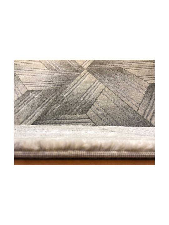 Koulis Carpets Modern Bedroom Rugs Set Beige 0010-00048-000 3pcs