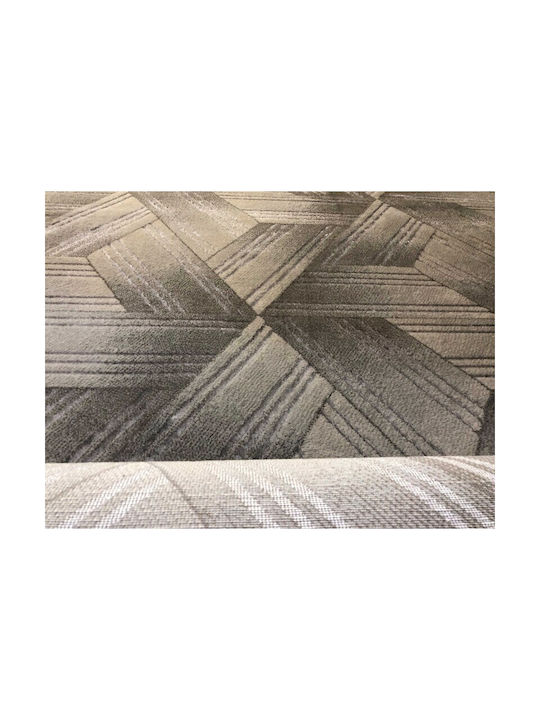 Koulis Carpets Modern Bedroom Rugs Set Beige 0010-00048-000 3pcs