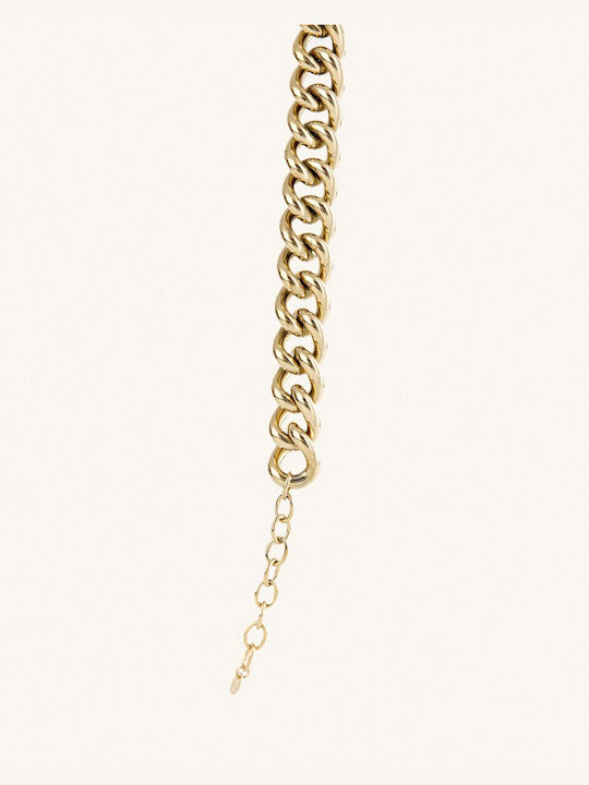 StanStefan Bracelet Chain made of Steel Gold Plated