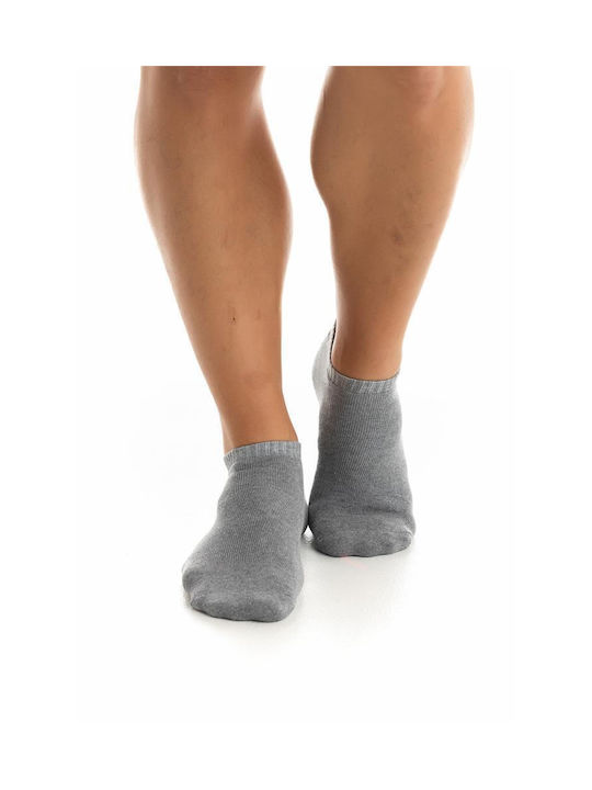 Inizio Herren Einfarbige Socken Gray 1Pack