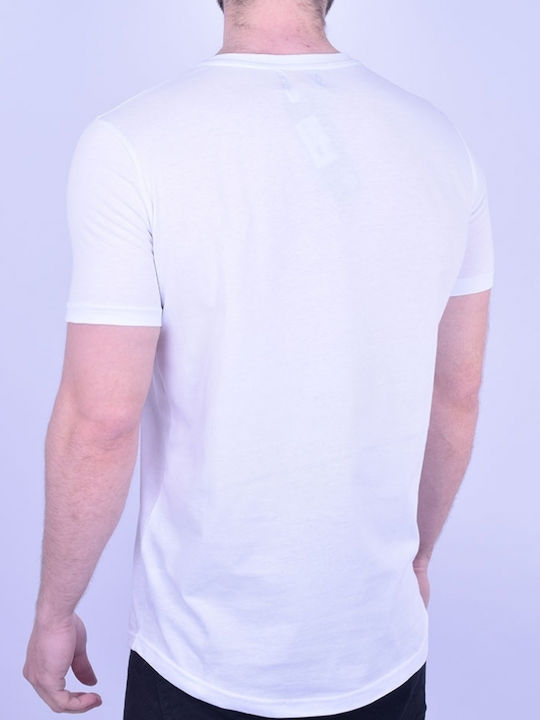 Clever Men's Short Sleeve T-shirt White