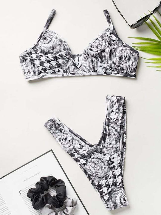Bikini-Set Brasil Blumen Mehrfarbig