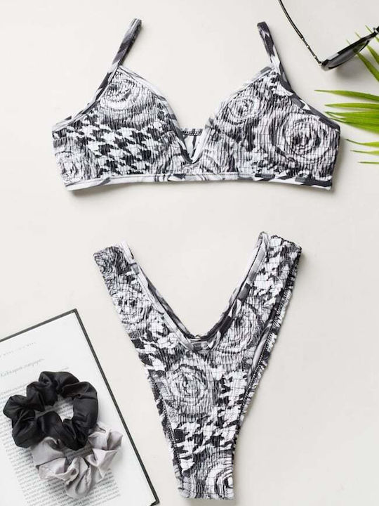 Bikini-Set Brasil Blumen Mehrfarbig