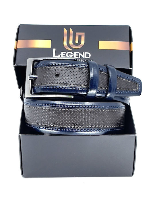 Herren Gürtel Leder Beige