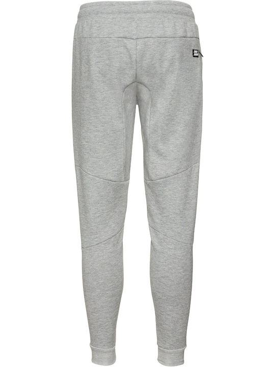 Bidi Badu Men's Sweatpants with Rubber Gray