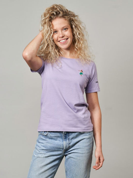 Bidi Badu BBXNBG002W-LI Bluza Violetă Femeie