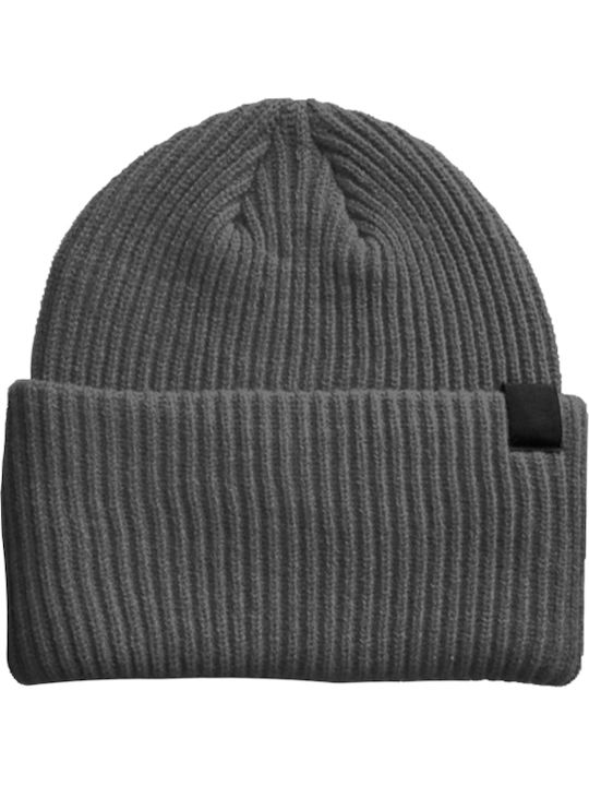 Beanie Beanie Knitted in Gray color