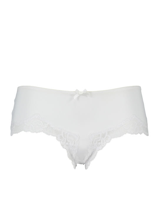 Secret Lace Women's Slip White