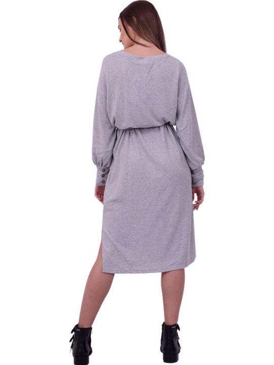 Midi Kleid Gray