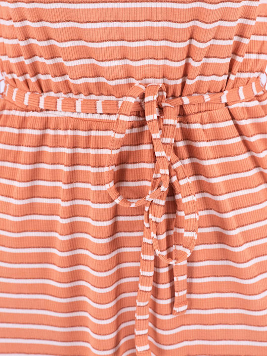 Summer Midi Dress Orange
