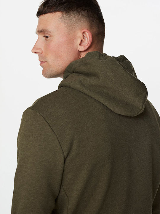 Les Deux Men's Sweatshirt with Hood and Pockets Brown