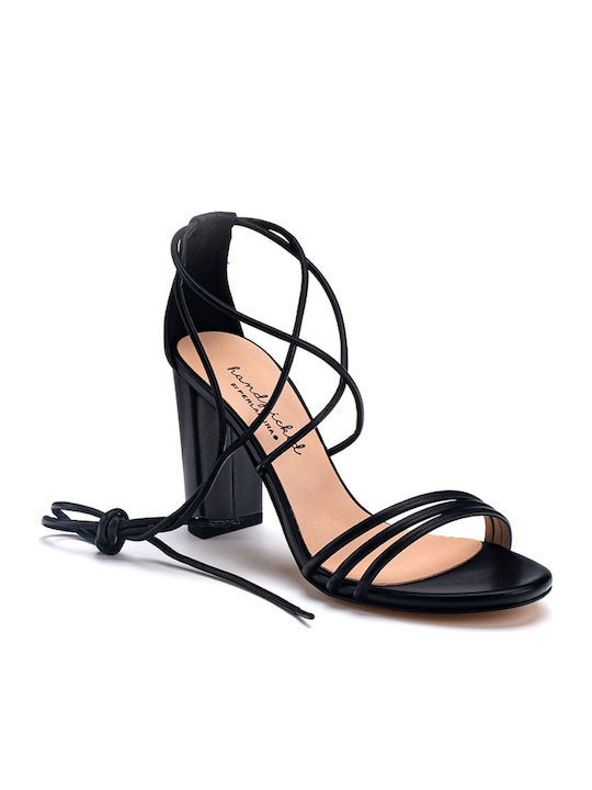 Perlapura Leather Women's Sandals Black