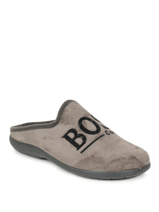 Dicas Men's Slipper Gray