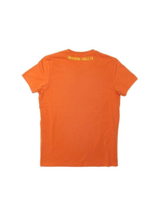 Devergo Men's Short Sleeve T-shirt Orange