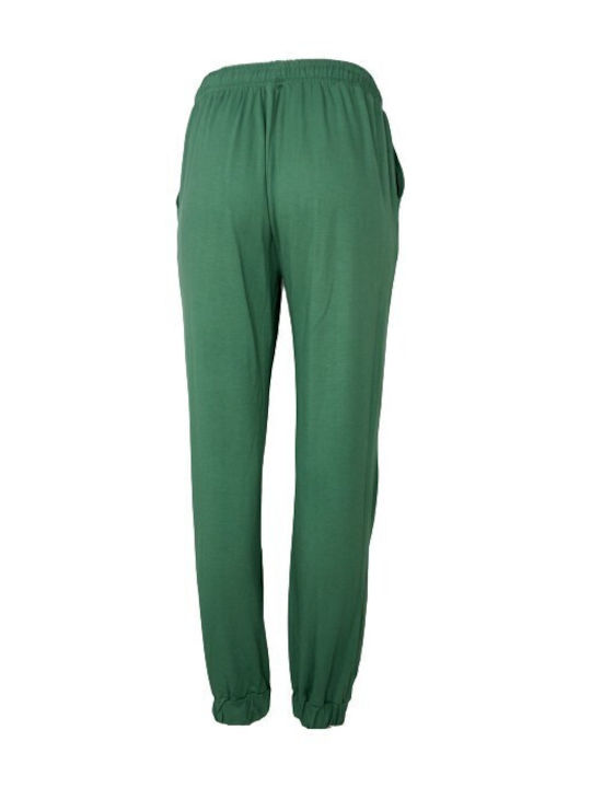 High Waist Sweatpants Jogger Green