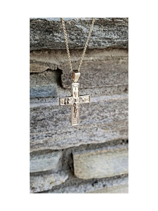 Papadopoulos Gold Men's Gold Cross 14K