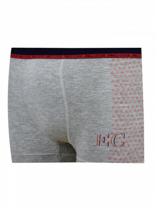 Enrico Coveri Kinder-Boxershorts Gray