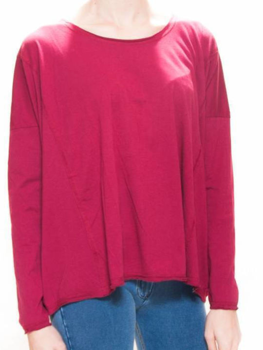 Freddy Women's Blouse Long Sleeve Pink