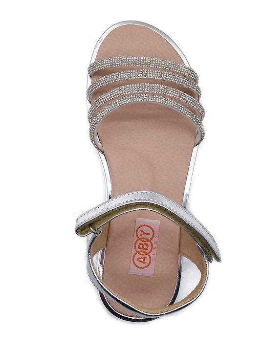 Kinder Sandalen Anatomisch Silber