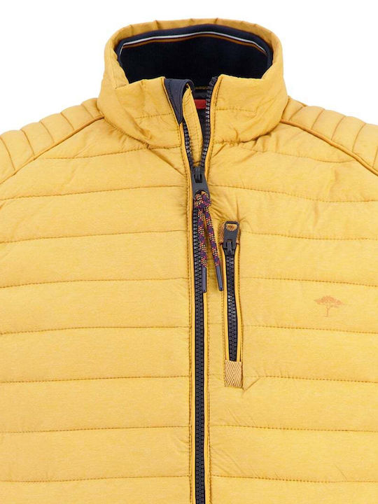 Fynch Hatton Ärmellos Herren Jacke Puffer Gelb