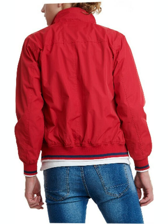 Explorer Men's Bomber Jacket Red