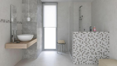 Piccadilly Kitchen Wall / Bathroom Matte Ceramic Tile 55x33.3cm Marengo