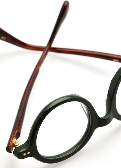 Kaleos Women's Acetate Brown Prescription Eyeglass Frame COOKE 2