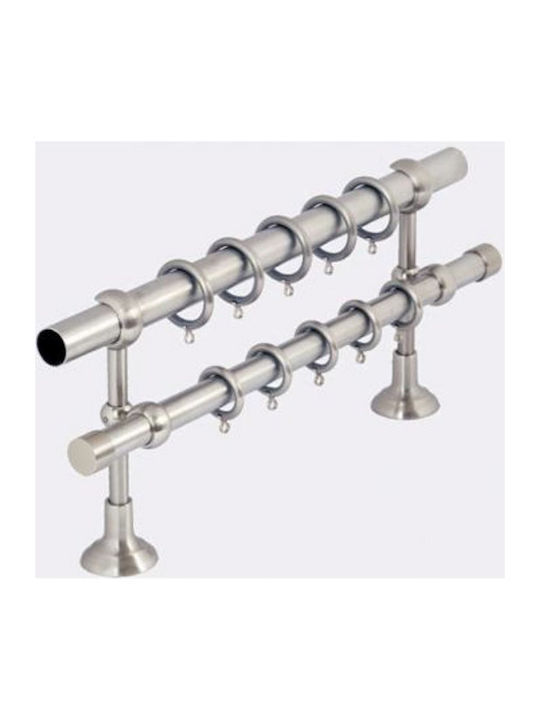 Metallic Curtain Pole Single Φ25mm 120cm Sparta