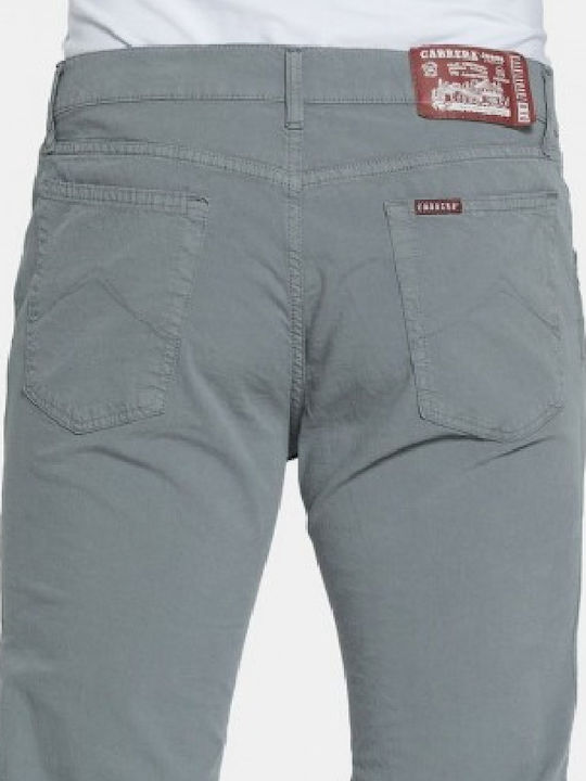Trousers Elastic in Regular Fit Gray
