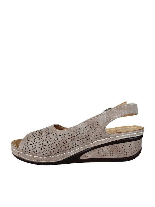 Women's Platform Shoes Brown