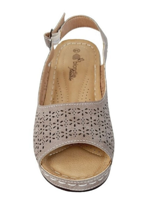 Women's Platform Shoes Brown