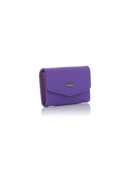 David Polo Small Women's Wallet Purple