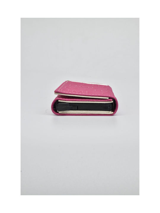 David Polo Small Women's Wallet Cards Fuchsia