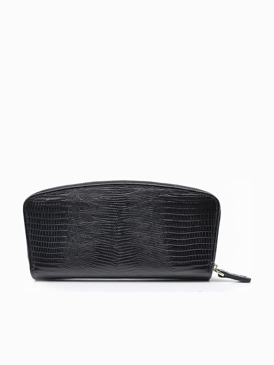 Leather Women's Wallet Classic Black