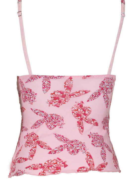 Playboy Pentru Femei Bluză Pijamale Pink