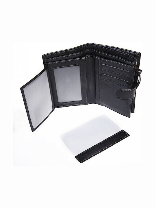 Leather Women's Wallet Classic Black