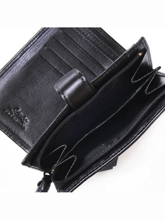 Leather Women's Wallet Classic Black
