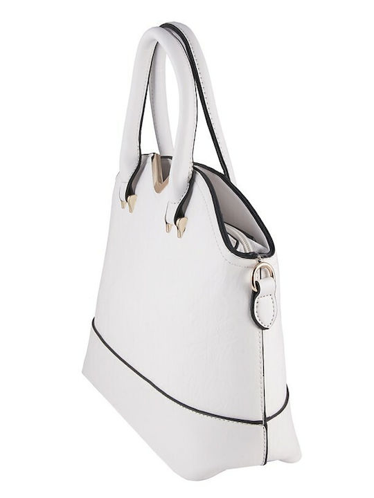 Nines Damen Tasche Hand Weiß