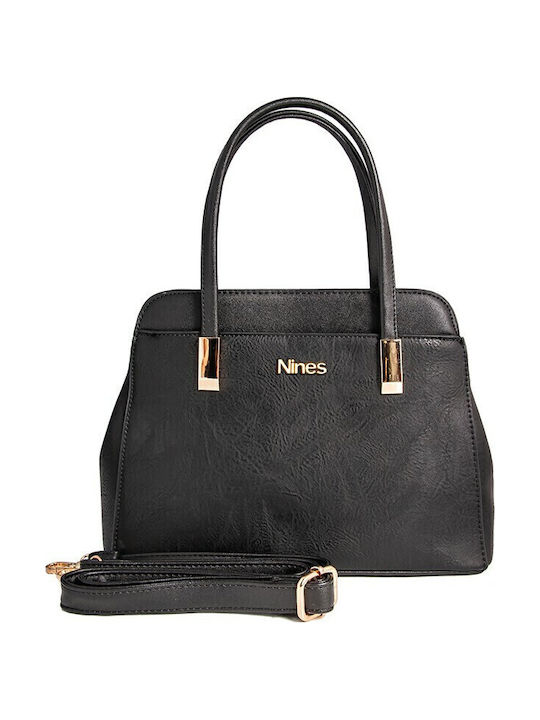 3τεμαχίων Set Women's Bag Shoulder Black