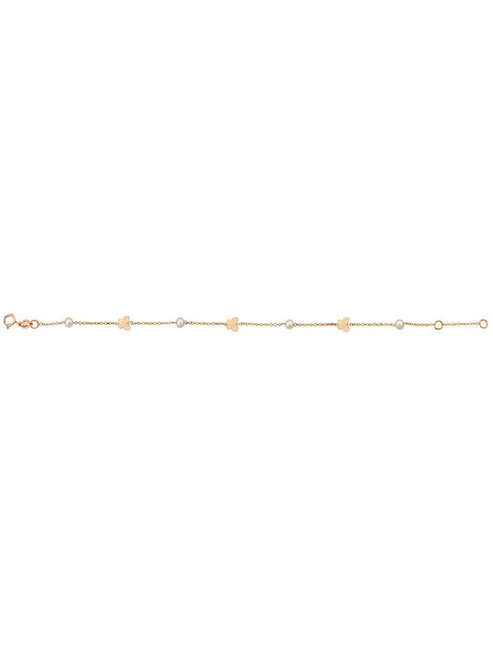 Verorama Bracelet Gold Plated with Pearls