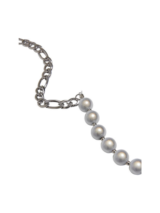 Urban Classics Silberne Kette Nacken