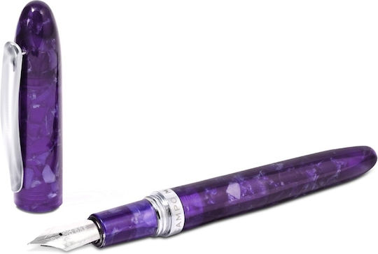Campo Marzio Stilou Violet Cu Cerneală Roșie