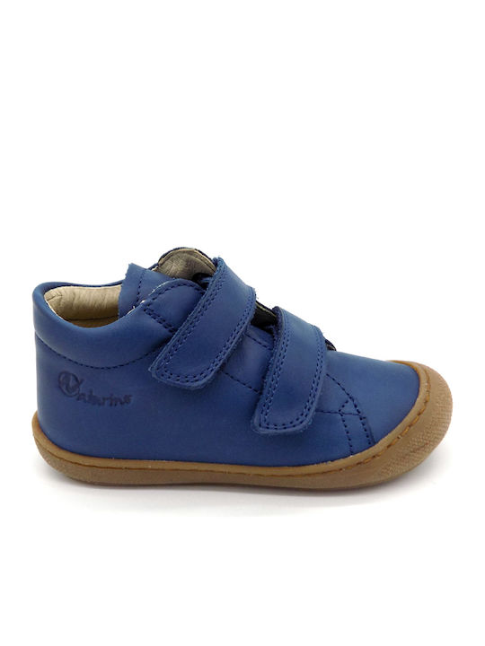 Naturino Cocoon Vl Kids Leather Anatomic Boots Blue