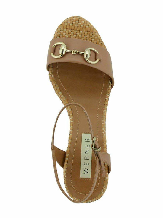 Leder Sandalen Braun