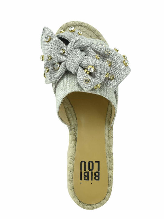 Women's Flat Sandals Flatforms in Beige Color
