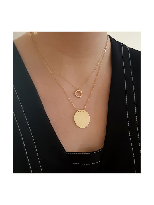 Necklace from Gold 9 K