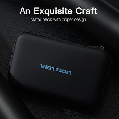 Vention Beach Bag with Wallet Black