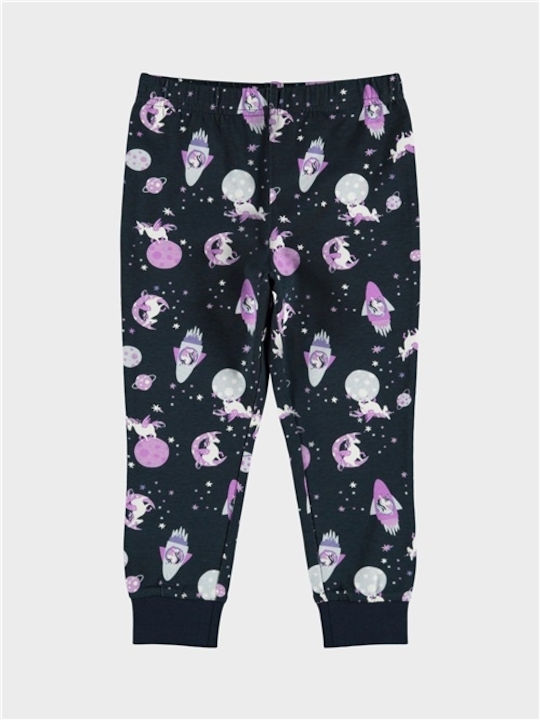 Name It Pijama pentru copii De iarnă Din bumbac Heather Unicorn