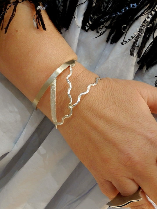 Polytimo Damen Armband aus Silber
