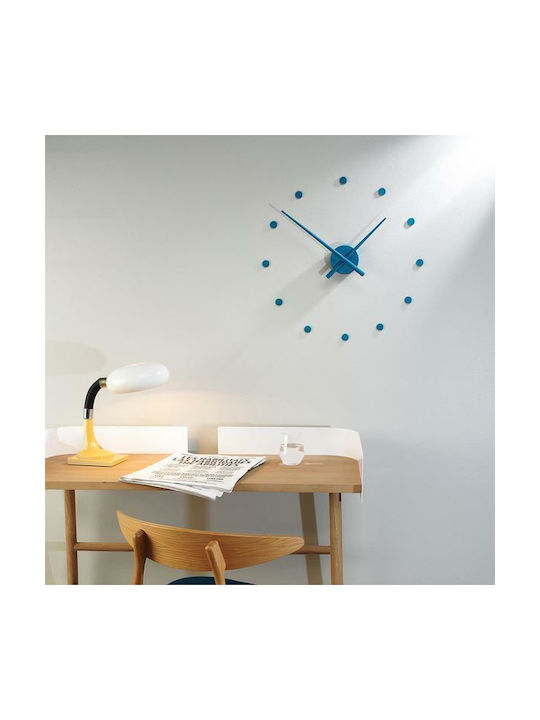 Nomon Wall Clock Metallic Blue